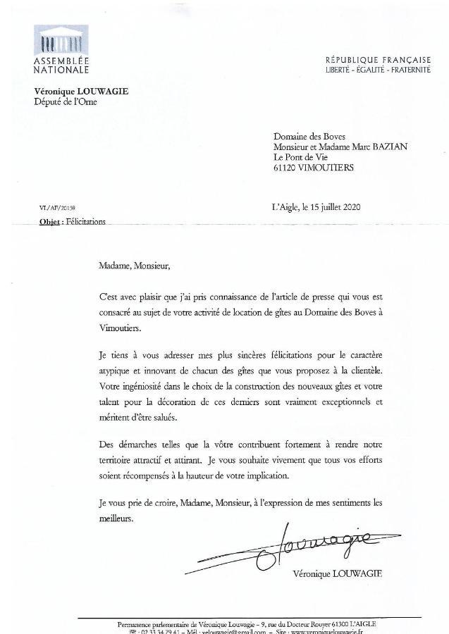 Gite Insolite "Le Coup De Foudre" Sa Vue Panoramique Vimoutiers Buitenkant foto